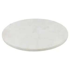 Metro Lane Barthleney Marble Cheese Board White / 28cm H x 28cm L x 28cm W