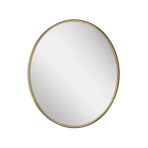 UK Home Living Avalon - PRICE REDUCED -600 LED Round Mirror Brushed Brass