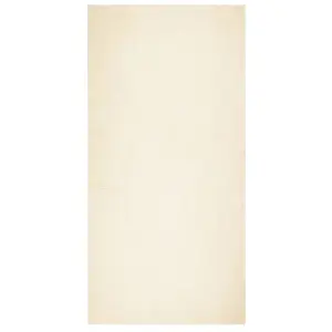 Rug HUARTE Short Pile Soft and Washable Cream 100x200 cm