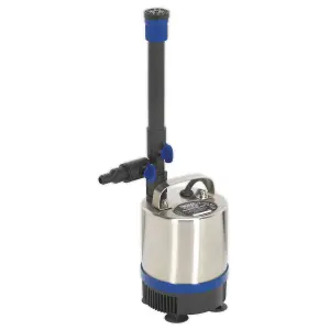 Sealey Submersible Pond Pump Stainless Steel 1750ltr/hr 230V 10m Cable WPP1750S