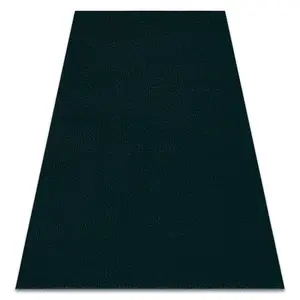 Modern washing carpet LINDO emerald green, anti-slip, shaggy 80x150 cm