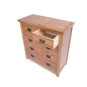 Padua 5 Drawer Chest of Drawers Bras Drop Handle