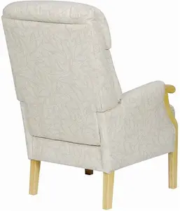 Careco, Aster Fireside Chair – Comfortable Design, Soft Upholstery, Ideal For Home Or Care Environments