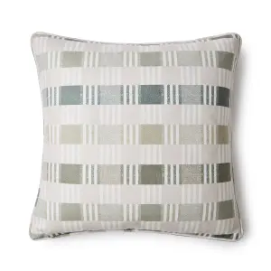 Catherine Lansfield Wilson Check 45x45 cm Cushion Green