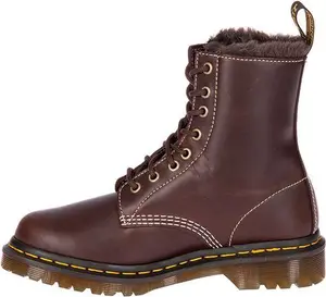 Dr Martens 1460 Serena Classic Boots - Dark Brown Doc Martens