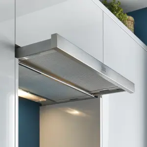 Cooke & Lewis CLTHS60 Stainless steel Telescopic Cooker hood (W)60cm - Inox