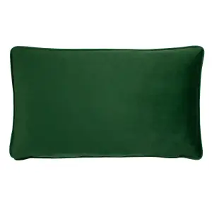 furn. Deck The Halls Embroidered Velvet Feather Filled Cushion