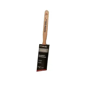 Arroworthy Classic Long Handle Semi Oval Angled Brush - 1.5 Inch