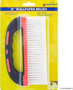 Wallpaper Smoother Pasting Brush With Handle Diy Bristles Paste Decorating 9 Inch Workshop