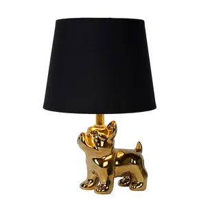 Lucide Extravaganza Sir Winston Retro Table Lamp - 1xE14 - Gold