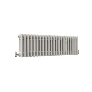 Horizontal White Triple Column Radiator (H) 300mm x (W) 1010mm, 3190 BTU.