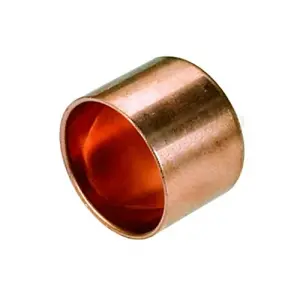 Female Pipe Fitting Ending Cap Copper Connector Solder Water Installation 28mm