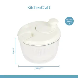 KitchenCraft 19cm Mini Salad Spinner