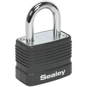 40mm STEEL BODY Padlock 6.5mm Hardened Shackle - 3 Digit Rotary Combination Lock