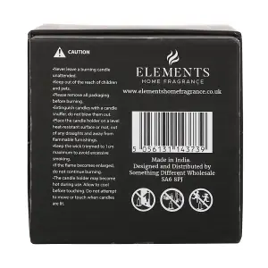 Something Different Midnight Ritual Scented Candle (Pack of 6) Black (One Size)