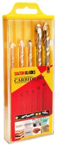 Saxton 5pc Multi-Material Tile Drill Bits Set