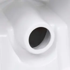 Berkfield Ceramic Toilet Back Water Flow White