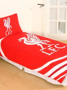 Liverpool FC Pulse Single Duvet Cover and Pillowcase Set