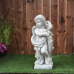 Large Cherub Statue 'Spring' Edition