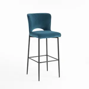 Hallowell Bar Stool Blue