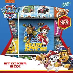 Totum Paw Patrol Sticker Box Large Childrens Arts & Crafts Kids Stationary