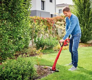 Einhell 24cm Cordless Strimmer Lawn Trimmer 18V With 20x Spare Blades Power X-Change PXC GC-CT 18/24 Li P Solo - Body Only