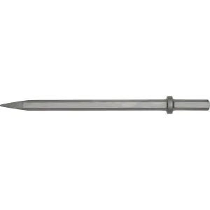 480mm Impact Breaker Point - 7/8" Hex Shank - Demolition Breaker Steel Chisel