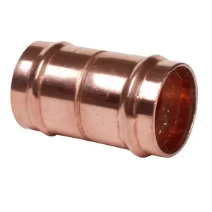 Plumbsure Coupler (Dia)22mm, Pack of 2