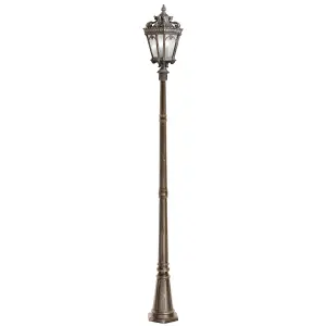 Elstead Tournai 3 Light Large Outdoor Post Lantern Londonderry IP44, E14