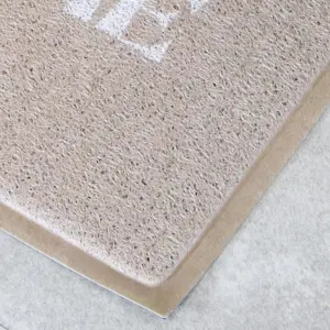 Beige Welcome Doormat (70 x 40cm)