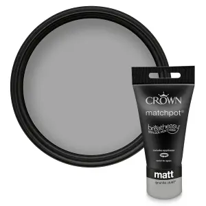 Crown Breatheasy Granite dust Matt Emulsion paint, 40ml