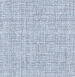 NuWallpaper NUS4997 Blue Lansdowne Peel & Stick Wallpaper, Blue