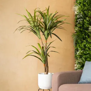 Blooming Artificial - 130cm / 4.25ft Fake Yucca Plant