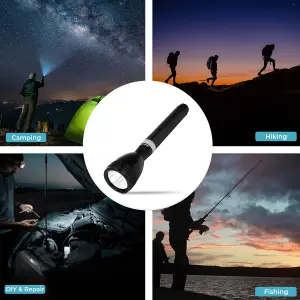 GEEPAS LED Torch Rechargeable LED Handheld Flashlight