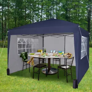 MCC Direct Gazebo 3x3 Pop up with Sides Blue