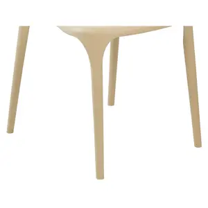 Aveya Dining Chair (Set of 4) Beige