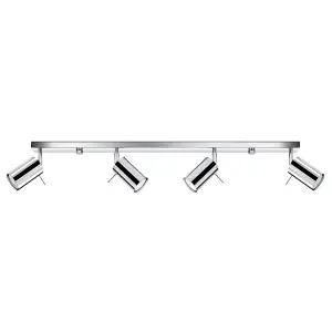 Ring Steel Chrome 4L Light Classic Ceiling Light