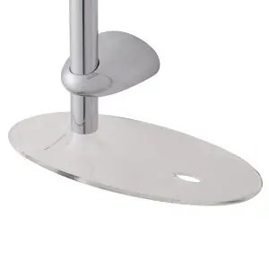 Mira Nectar White Chrome effect Shower riser rail, 68cm