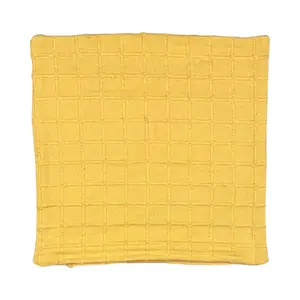 Naydeline Square Throw Cushion Yellow / 40cmH x 40cmW