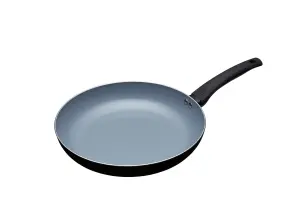 4pc Ceramic Non-Stick Eco Frying Pan Set with 4x Induction-Safe Frying Pans, 24cm, 26cm, 28cm and 30cm