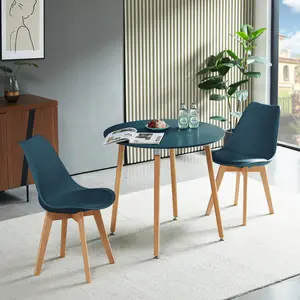 Nero Dining Table Dark Blue