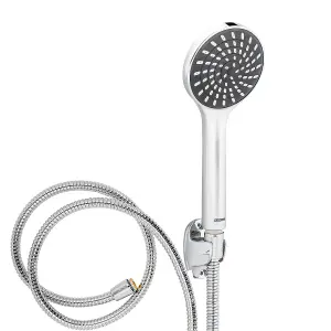 Geepas High Pressure Shower Head Single Function Hand Shower