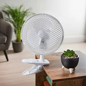 Benross 41240 2-in-1 6 Inch Clip-On Desk Fan