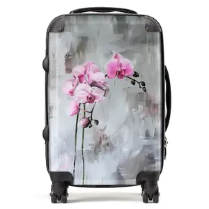 Pink Orchids Design  Suitcase - Cabin