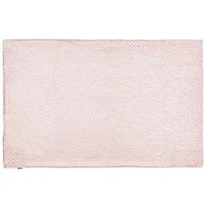 Weighted Blanket Cover CALLISTO 100 x 150 cm Pastel Pink