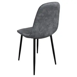 Simone Upholstered Dining Chair Grey