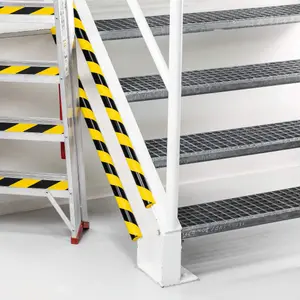 Durable Adhesive Warning Edge Impact Protection Profiles E8R - 1 Metre