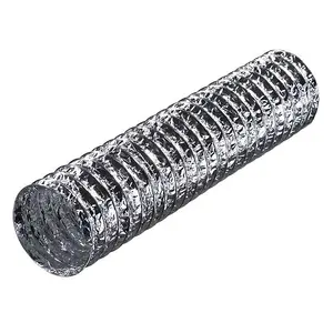 125mm dia Blauberg Aluminium Flexible Tumble Dryer Vent Hose Exhaust Ducting Pipe  3m Long