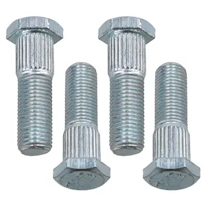 Pack of 4 3/8" UNF Wheel Studs Stud For 4" PCD Trailer Suspension Hubs Hub