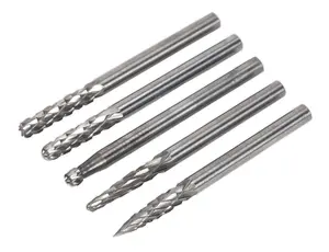 Sealey Micro Carbide Burr Set 5pc MCBSET01